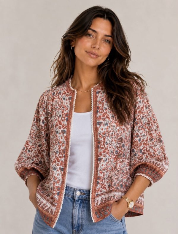 Leah Jacket - Floral Print
