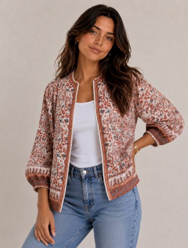 Leah Jacket - Floral Print - Image 2