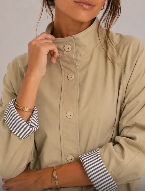 Maya Jacket Beige - Image 2