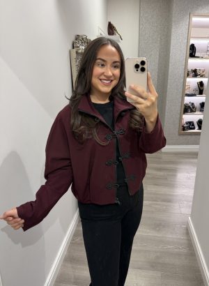 Bella Jacket - Burgundy