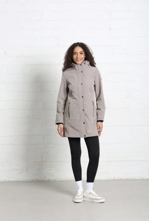 Relax & Renew Elsie Coat - Taupe