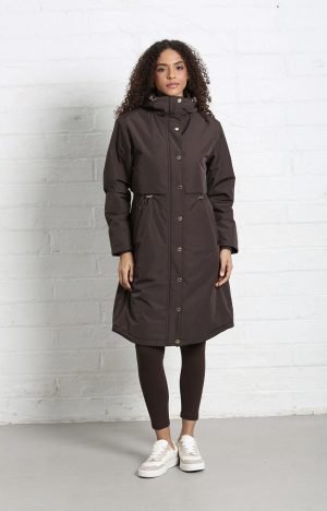 Rant & Rave Becca Coat - Chocolate Brown