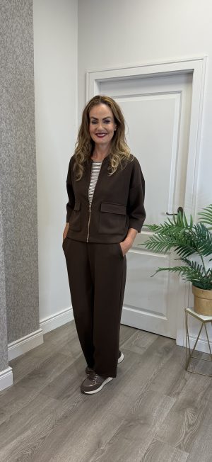 Holly Jacket - Chocolate Brown